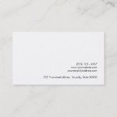 Cool Octopus Tentacles Science Fiction Writer Visitekaartje (Achterkant)