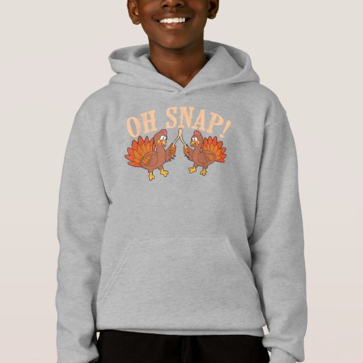 Cool Oh Snap! Grappig Turkije met aardebedekking T (Voorkant)