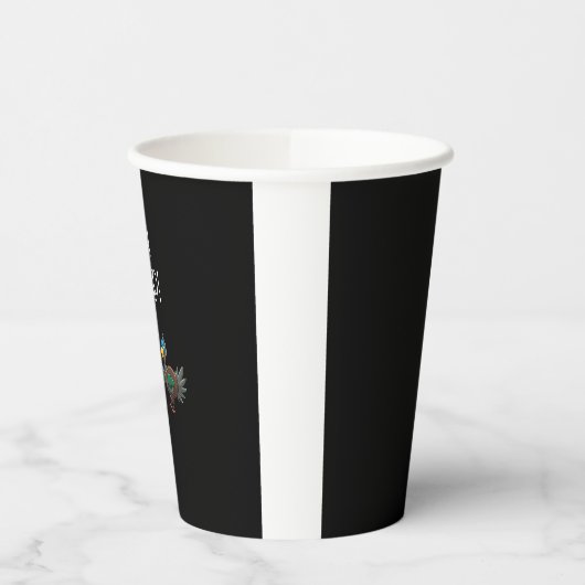 Cool Oh Snap! _ Grappig Turkije met Wishbone Thank Papieren Bekers (Links)