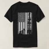 Cool Oil Field Art for Men Oilfield Driling T-shirt (Design voorkant)