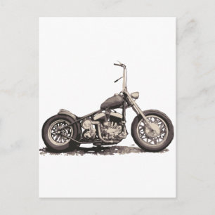 Cool Old Motorbike Briefkaart