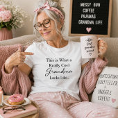 Cool oma Funny oma verjaardagscadeau T-shirt