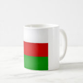 Cool Oman Flag Koffiemok (Voorkant rechts)