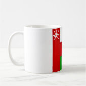 Cool Oman Flag Koffiemok (Links)