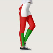 Cool Oman Flag Mode Leggings (Rechts)
