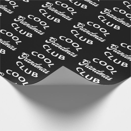 Cool Oma's Club I Cadeaupapier (Hoek)