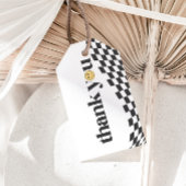 Cool One Boy's First Birthday geruit gunst Cadeaulabel