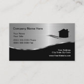 Cool onroerend goed modern design visitekaartje (Voorkant)