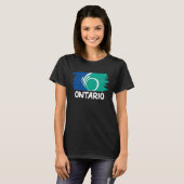 Cool Ontario Flag T-shirt (Voorkant volledig)