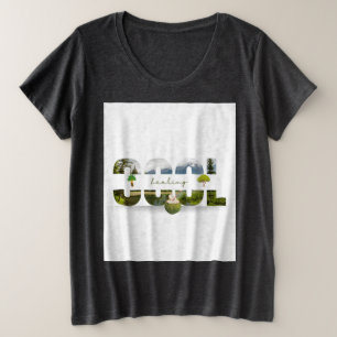 Cool ontwerp  grote maat t-shirt