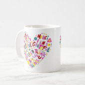 Cool ontwerp koffiemok (Voorkant links)