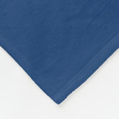Cool ontwerp personaliseer kind naam & monogram fleece deken (Hoek)