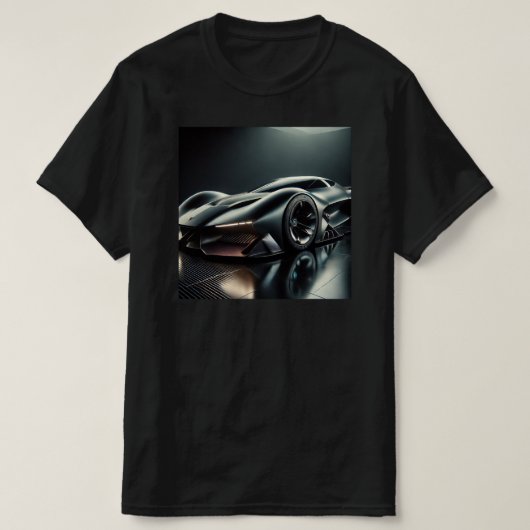 Cool ontwerp van een auto. t-shirt (Design voorkant)