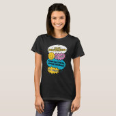 Cool Ontwerper Overdag Professionele Overdenker Bi T-shirt (Voorkant volledig)