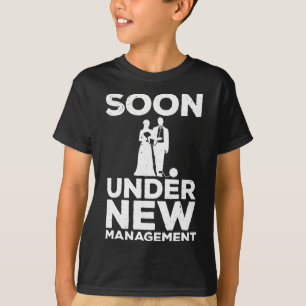 Cool ontwerppartij voor vrijgezellen voor mannen j t-shirt