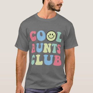 Cool Oom Club Grappige Glimlach Kleurrijk Cool Oom T-shirt