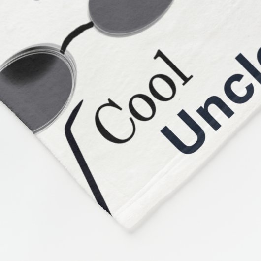 Cool oom Fleece Blanket Deken (Hoek)