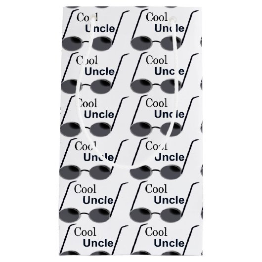 Cool oom Gift Bag Klein Cadeauzakje (Voorkant)