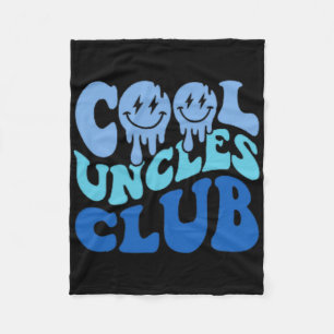 Cool Ooms Club Beste Oom Ever Grappige Vaders Dag Fleece Deken