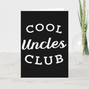 Cool Ooms Club Beste Oom Ooit Funny Vaderdag Kaart