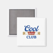 Cool Ooms Club Beste Oom Ooit Grappig Pocket Fath Magneet (Voorkant / Achterkant)