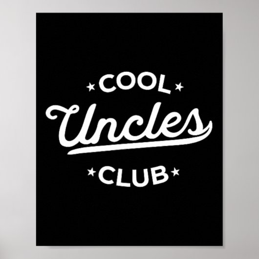 Cool Ooms Club Beste Oom Ooit Grappig Pocket Fath Poster (Voorkant)