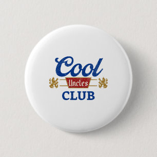 Cool Ooms Club Beste Oom Ooit Grappig Pocket Fath Ronde Button 5,7 Cm