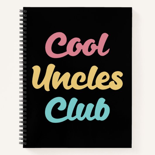 Cool Ooms Club II Notitieboek (Voorkant)