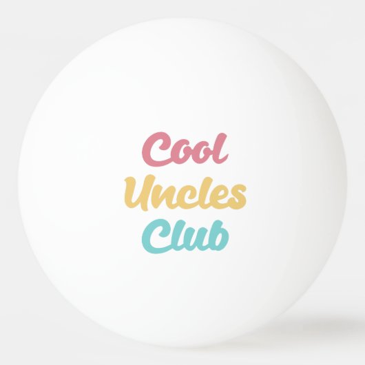 Cool Ooms Club II Pingpongbal (Voorkant)