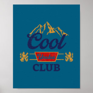 Cool Ooms Club Oom Altijd Grappig Cket Vader  Poster