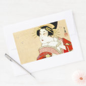 Cool Oosters Japans Agemaki tattoo kunst Rechthoekige Sticker (Envelop)