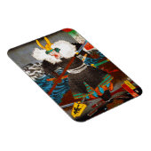 Cool oosters japans legendarische samoerai algemee magneet (Rechterzijde)