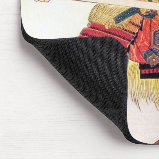 Cool-oosterse japanese traditionele samurai-krijge muismat (Hoek)