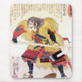 Cool-oosterse japanese traditionele samurai-krijge muismat (Voorkant)