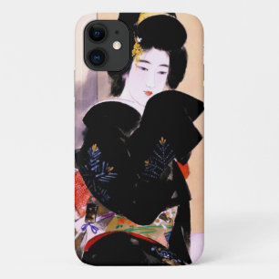 Cool-oosterse traditionele japanse geisha lady art Case-Mate iPhone case