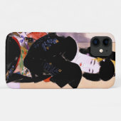 Cool-oosterse traditionele japanse geisha lady art Case-Mate iPhone case (Achterkant (horizontaal))