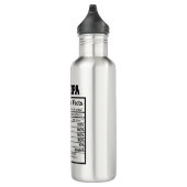 cool opa feiten woord kunst waterfles  (Rechts)