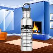 cool opa feiten woord kunst waterfles