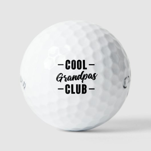 Cool Opa's Club Golfballen (Voorkant)
