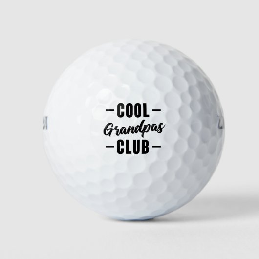 Cool Opa's Club Golfballen (Voorkant)