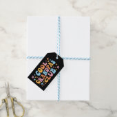 Cool Opa's Club III Cadeaulabel (Met Touw)