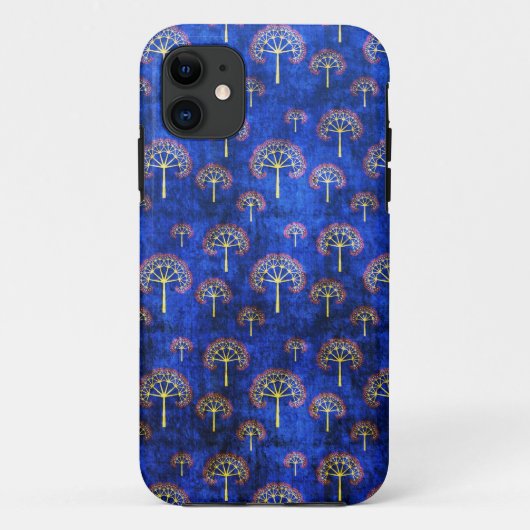 Cool-oranje japanese abstracte boomindigo Case-Mate iPhone case (Achterkant)