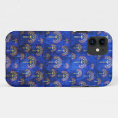Cool-oranje japanese abstracte boomindigo Case-Mate iPhone case (Achterkant (horizontaal))