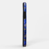 Cool-oranje japanese abstracte boomindigo Case-Mate iPhone case (Achterkant/rechts)