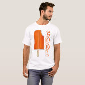 Cool Oranje Popsicle Creamsicle T-Shirt (Voorkant volledig)
