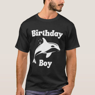 Cool Orca Whale Verjaardag Jongen Voor Mannen Tien T-shirt