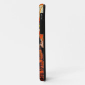 Cool oriëntaalse Japanse legendarische held Samura Case-Mate iPhone Case (Achterkant/links)