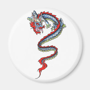 Cool Oriental Dragon-magneet Magneet