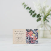 Cool oriental japanese draak god tattoo visitekaartje (Staand voorkant)