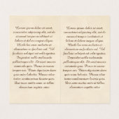 Cool oriental japanese draak tattoo storm kunst visitekaartje (Binnenkant ongevouwen)